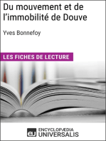 Du mouvement et de l'immobilité d'Yves Bonnefoy: Les Fiches de lecture d'Universalis