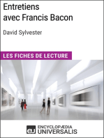 Entretiens avec Francis Bacon de David Sylvester (Les Fiches de Lecture d'Universalis): Les Fiches de Lecture d'Universalis