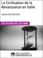 La Civilisation de la Renaissance en Italie de Jacob Burckhardt: Les Fiches de lecture d'Universalis