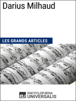 Darius Milhaud: Les Grands Articles d'Universalis