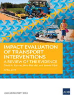 Impact Evaluation of Transport Interventions: A Review of the Evidence