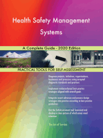 Health Safety Management Systems A Complete Guide - 2020 Edition