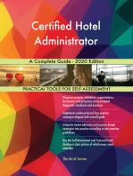 Certified Hotel Administrator A Complete Guide - 2020 Edition