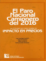 Paro nacional camionero del 2016: Un estudio de caso sobre el impacto en precios