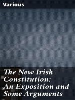 The New Irish Constitution: An Exposition and Some Arguments