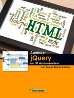 Aprender jQuery con 100 ejercicios prácticos