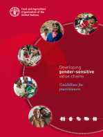 Developing Gender-Sensitive Value Chains: Guidelines for Practitioners