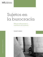 Sujetos en la burocracia: Relación administrativa y tratamiento de la pobreza