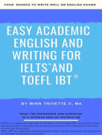 Easy Academic English and Writing for IELTS™ and TOEFL iBT®