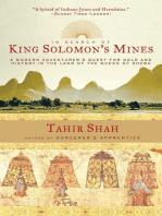 In Search of King Solomon's Mines: A Modern Adventurer's Quest for Gold and History in the Land of the Queen of Sheba