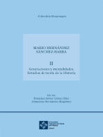 Generaciones y mentalidades: Estudios de teoría de la Historia