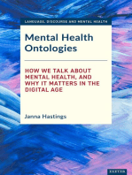 Mental Health Ontologies: How We Talk About Mental Health, and Why it Matters in the Digital Age