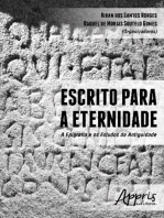 Escrito para a Eternidade: A Epigrafia e os Estudos da Antiguidade