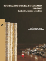 Informalidad laboral en Colombia 1988–2000: Evolución, teorías y modelos