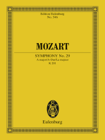 Symphony No. 29 A major: K. 201