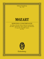 Sinfonia concertante Eb major: K. 297b