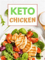 Easy Keto Chicken: Delicious low-carb, high-fat, Ketogentic Cookbook