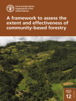 A Framework to Assess the Extent and Effectiveness of Community-Based Forestry