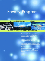 Privacy Program A Complete Guide - 2021 Edition