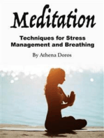 Meditation: Techniques for Stress Management and Breathing