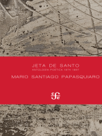 Jeta de santo: (Antología poética, 1974-1997)