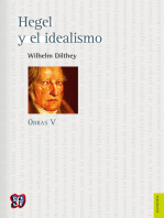 Obras V. Hegel y el idealismo