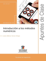 Introducción a los métodos numéricos