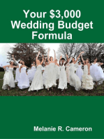 Your $3,000 Wedding Budget Formula