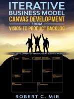 Iterative Business Model Canvas Development - From Vision to Product Backlog: Agile Development of Products and Business Models