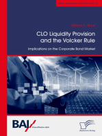 CLO Liquidity Provision and the Volcker Rule: Implications on the Corporate Bond Market