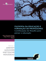 Filosofia da Educação e Formação de Professores: Contribuições da Filosofia para Pensar a Educação