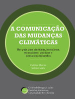 A comunicação das mudanças climáticas: Aspectos psicológicos