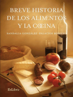 Breve historia de los alimentos y la cocina