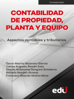 Contabilidad de propiedad, planta y equipo - Aspectos contables y tributarios