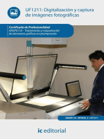 Digitalización y captura de imágenes fotográficas. ARPG0110