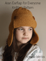 Aran Earflap for Everyone Knitting Pattern