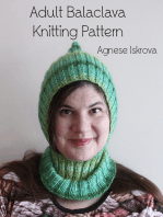 Adult Balaclava Knitting Pattern