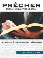 Prêcher: Parler de la part de Dieu