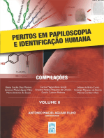 PERITOS EM PAPILOSCOPIA E IDENTIFICAÇÃO HUMANA: VOLUME II