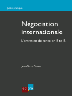 Négociation internationale: L'entretien de vente en B to B