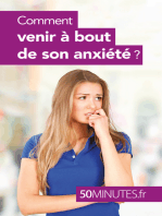 Comment venir à bout de son anxiété ?