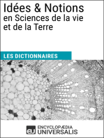 Dictionnaire des Idées & Notions en Sciences de la vie et de la Terre: Les Dictionnaires d'Universalis