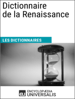 Dictionnaire de la Renaissance: Les Dictionnaires d'Universalis