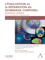 L'évaluation et la réparation du dommage corporel: Questions choisies (Droit belge)