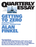 Quarterly Essay 81 Getting to Zero: Australia's Energy Transition