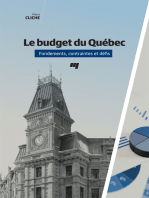 Le BUDGET DU QUEBEC: Fondements, contraintes et défis