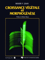 Croissance végétale et morphogénèse