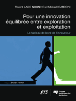 Pour une innovation équilibrée entre exploration et exploitation: Le tableau de bord de l'innovateur