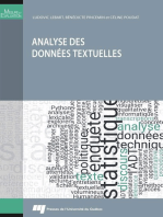 Analyse des données textuelles