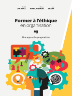 Former à l'éthique en organisation: Une approche pragmatiste